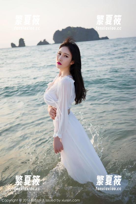 MiStar魅妍社 - 免费原图在此！Mieko林美惠子的泳装，质感像是被海浪洗过般清澈