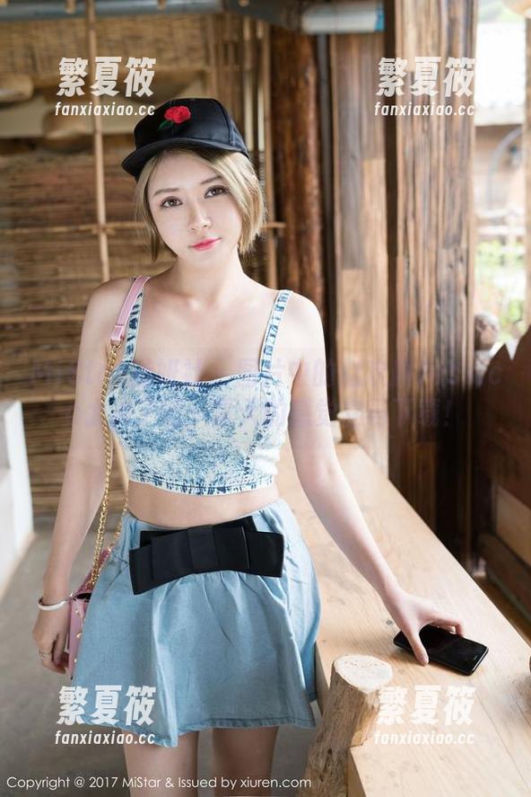 MiStar魅妍社 - 图片中的赵欢颜Jessica太拼了吧，夏天的感觉立马下载！