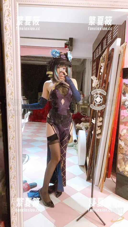 冬马路纱 樱园浴衣完美搭配冬马路纱,cos你无法抗拒的诱惑,以及那一堆“好像做错”的套图!