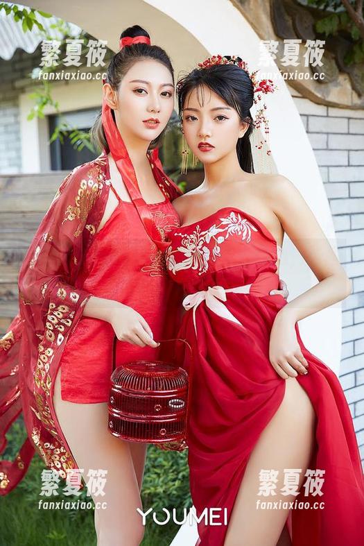 尤蜜荟 - 私房美图总是藏着小贼心，张茜茹的红裙像在提醒我——